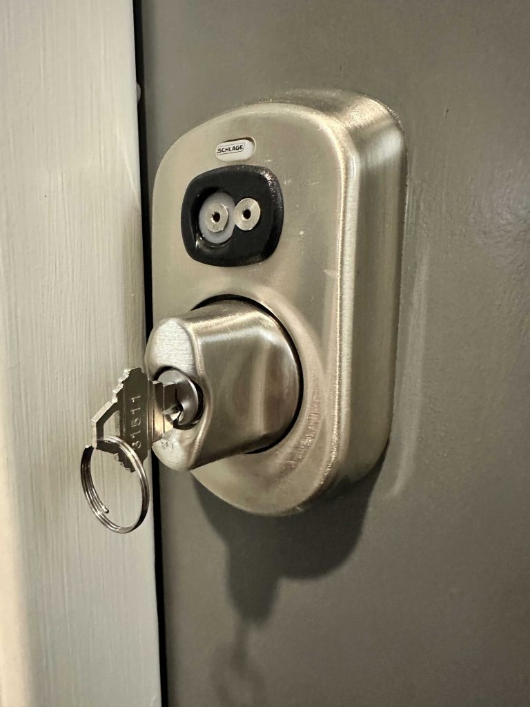 Key pad lock rekeyed by Magic lock in Charlotte